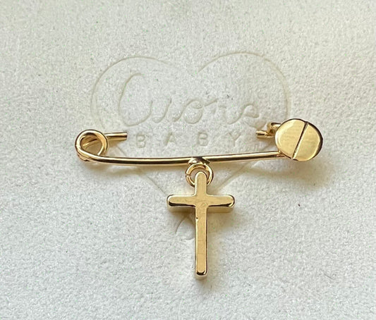 3D thick cross safety pin